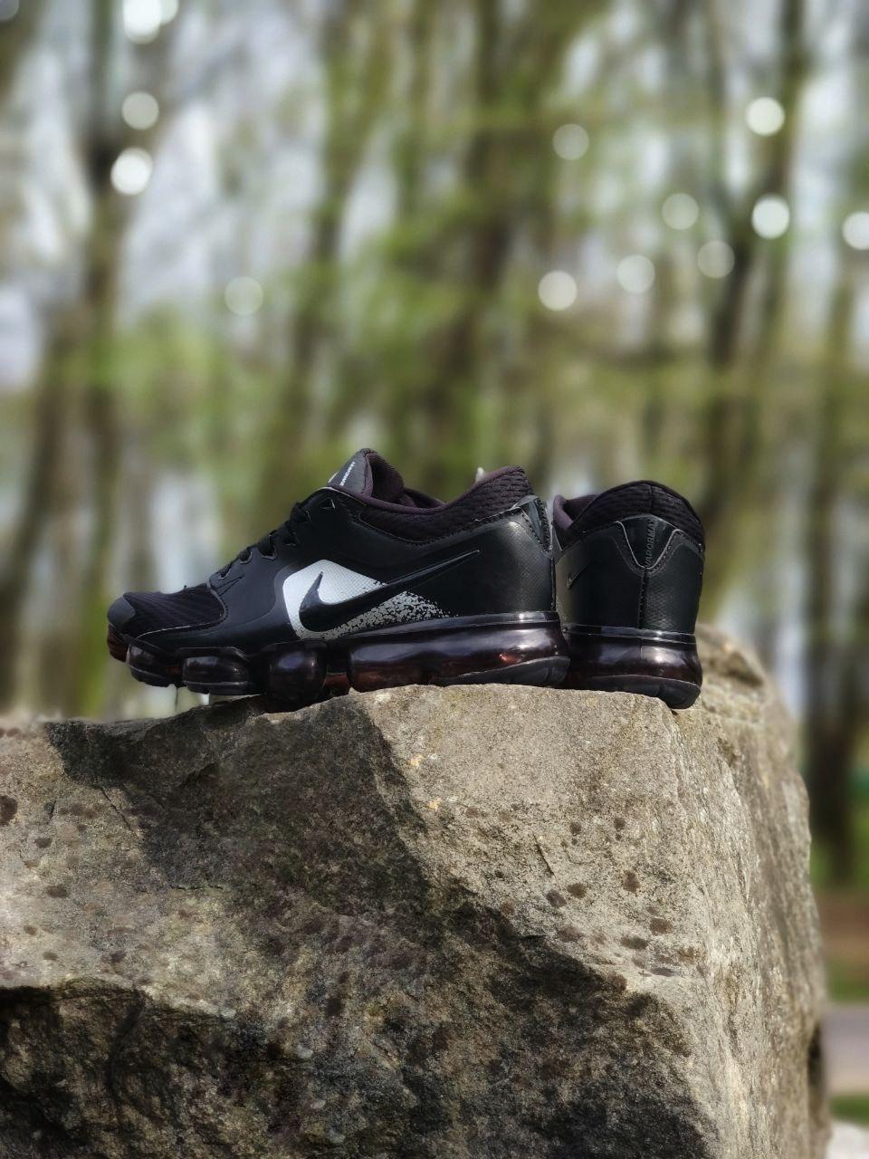 Nike Vapor Max Black «White Logo» 2
