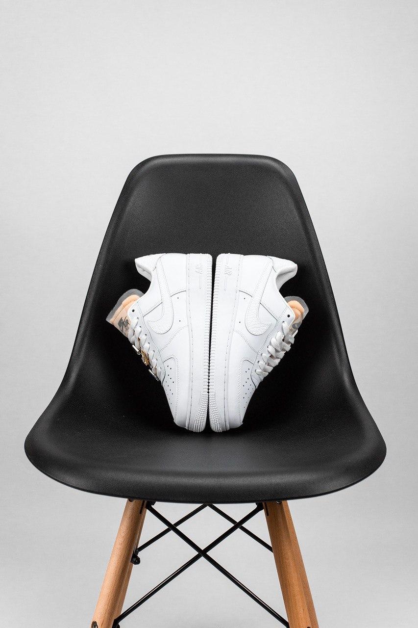 Nike Air Force 1 White Beige 4