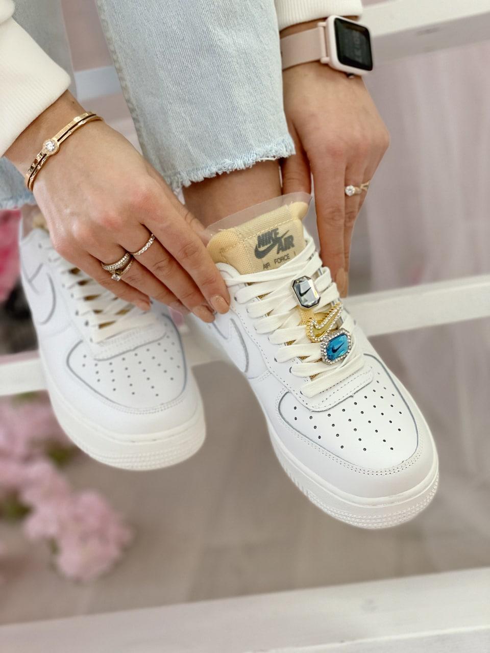 Nike Air Force 1 White Beige 4