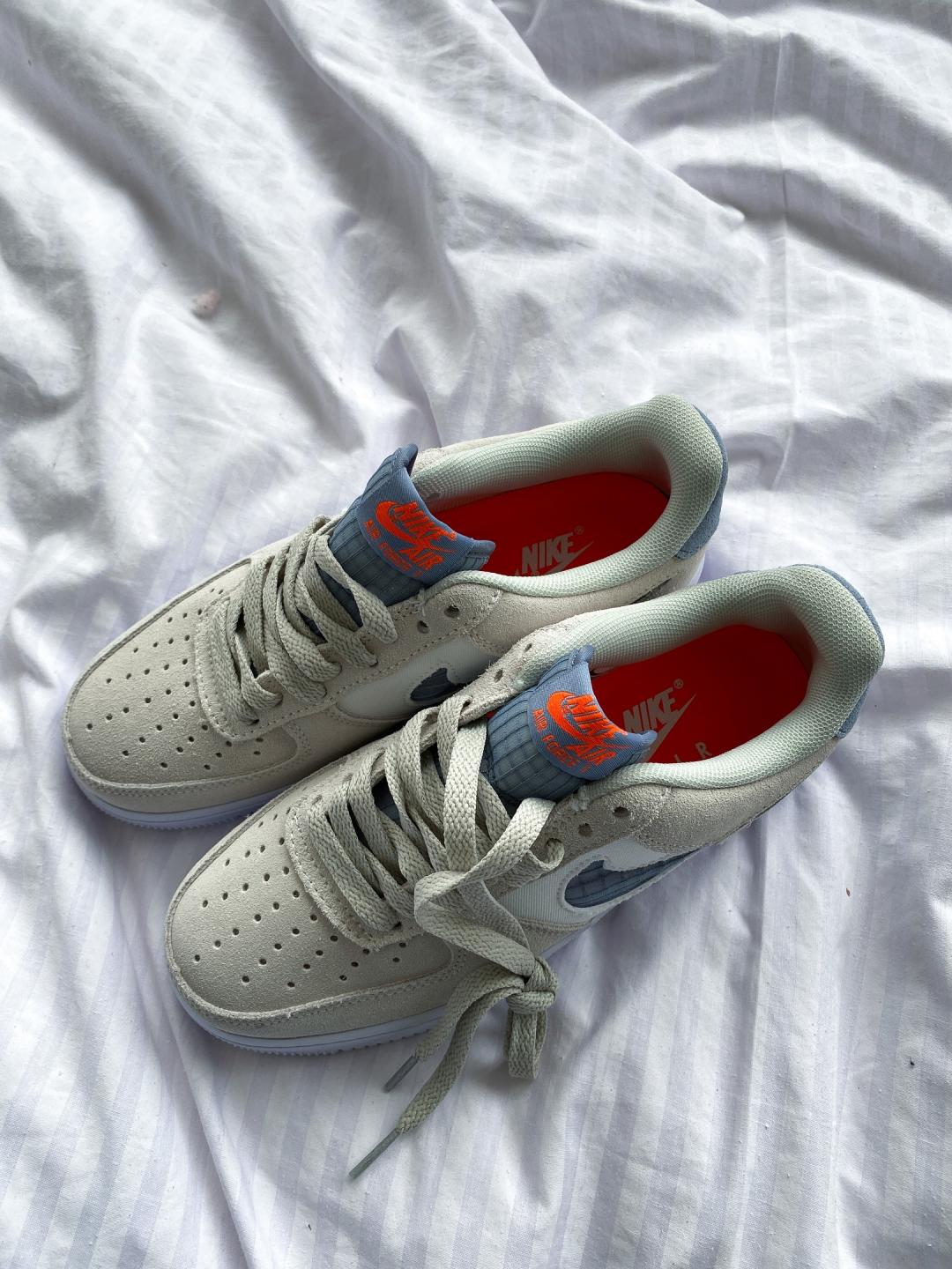 Nike Air Force 1 Beige White 3