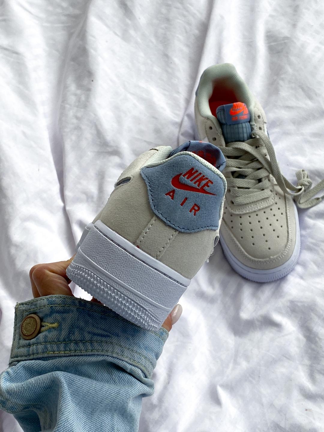Nike Air Force 1 Beige White 3