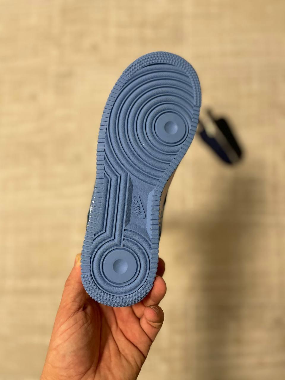 Nike Air Force 1 Blue White 1