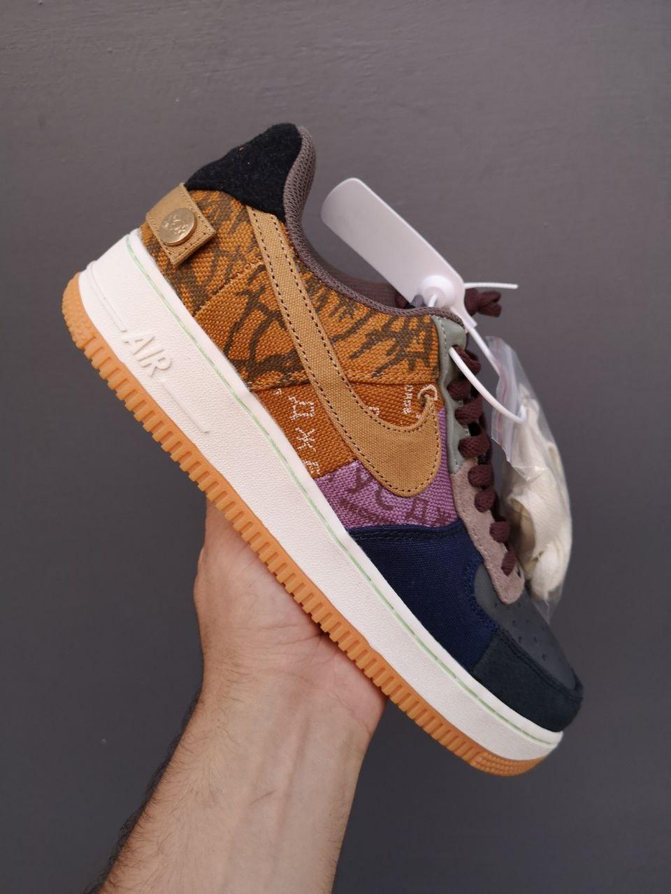 Nike Air Force 1 Brown White