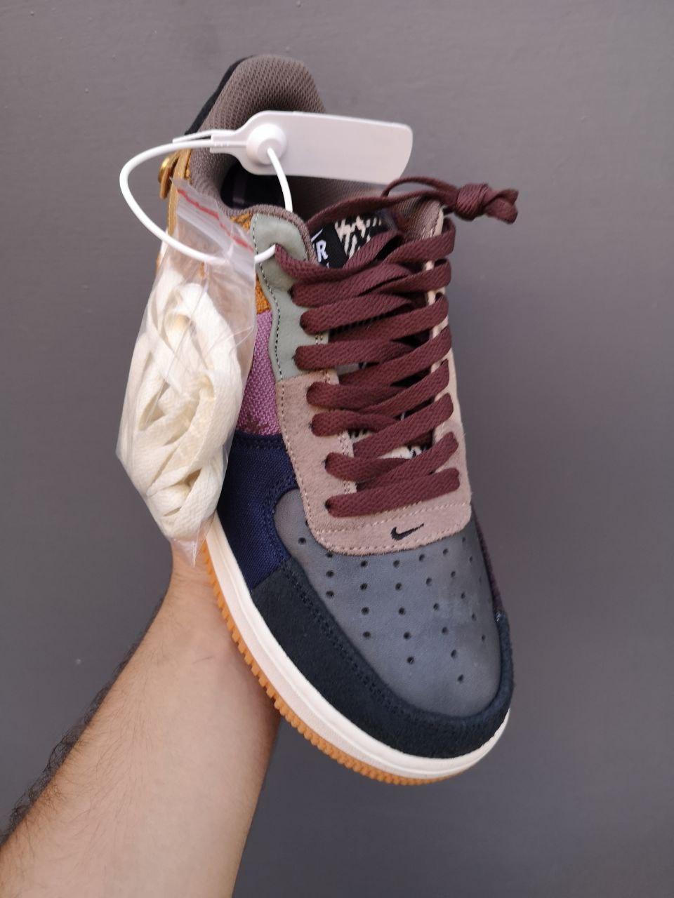 Nike Air Force 1 Brown White
