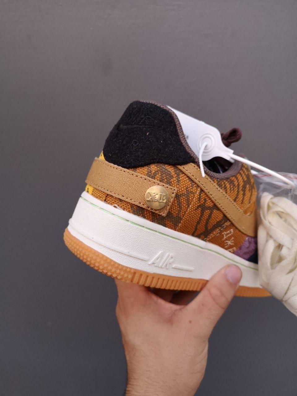 Nike Air Force 1 Brown White