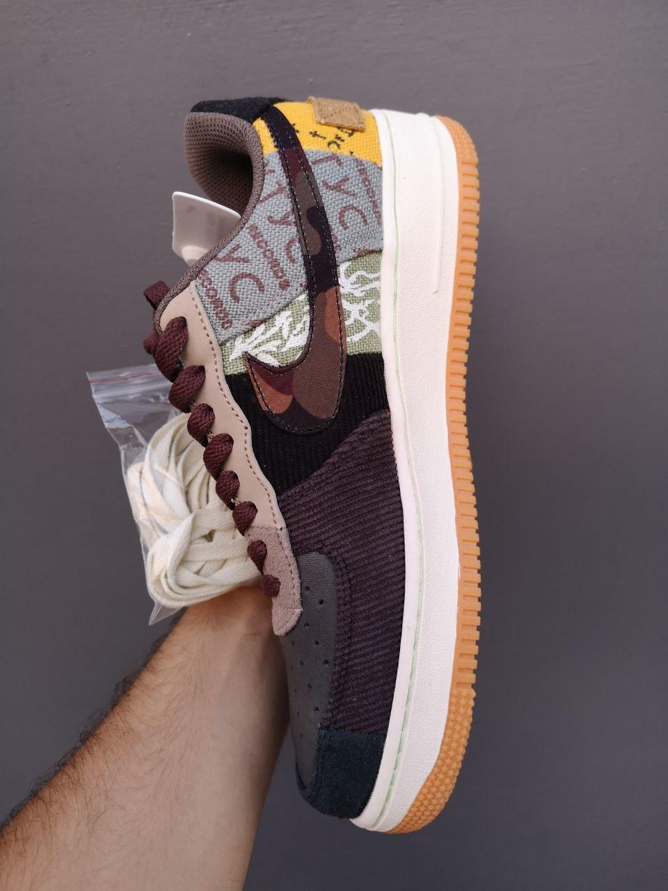 Nike Air Force 1 Brown White