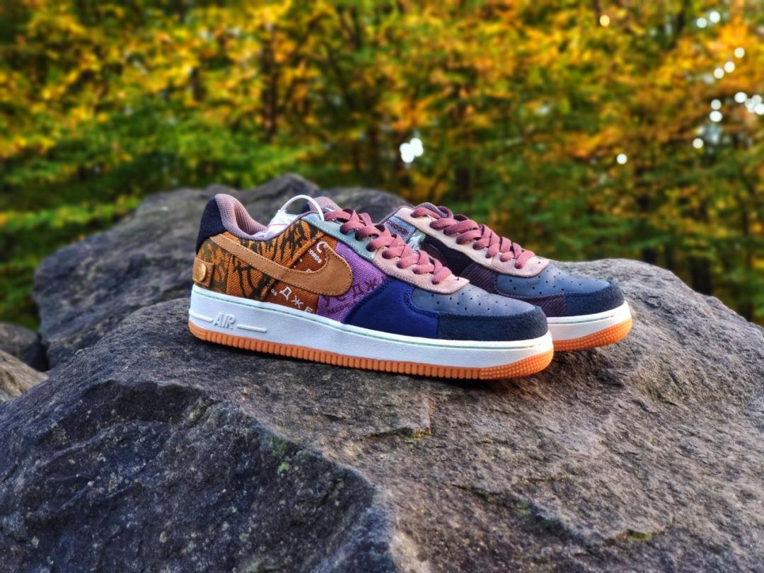 Nike Air Force 1 Brown White