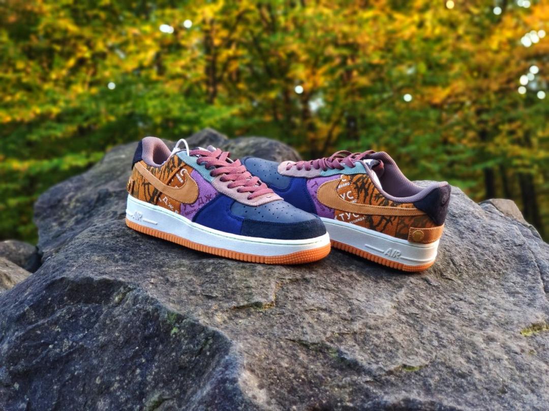 Nike Air Force 1 Brown White