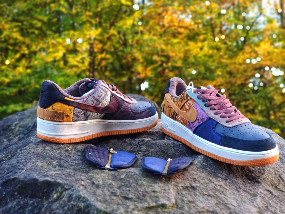Nike Air Force 1 Brown White