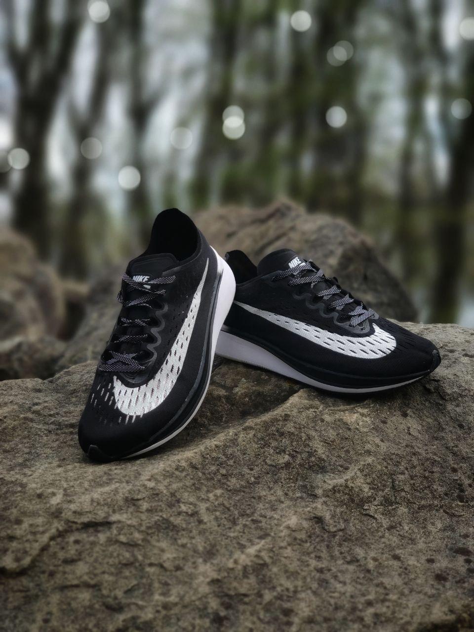 Nike Zoom Black White 1
