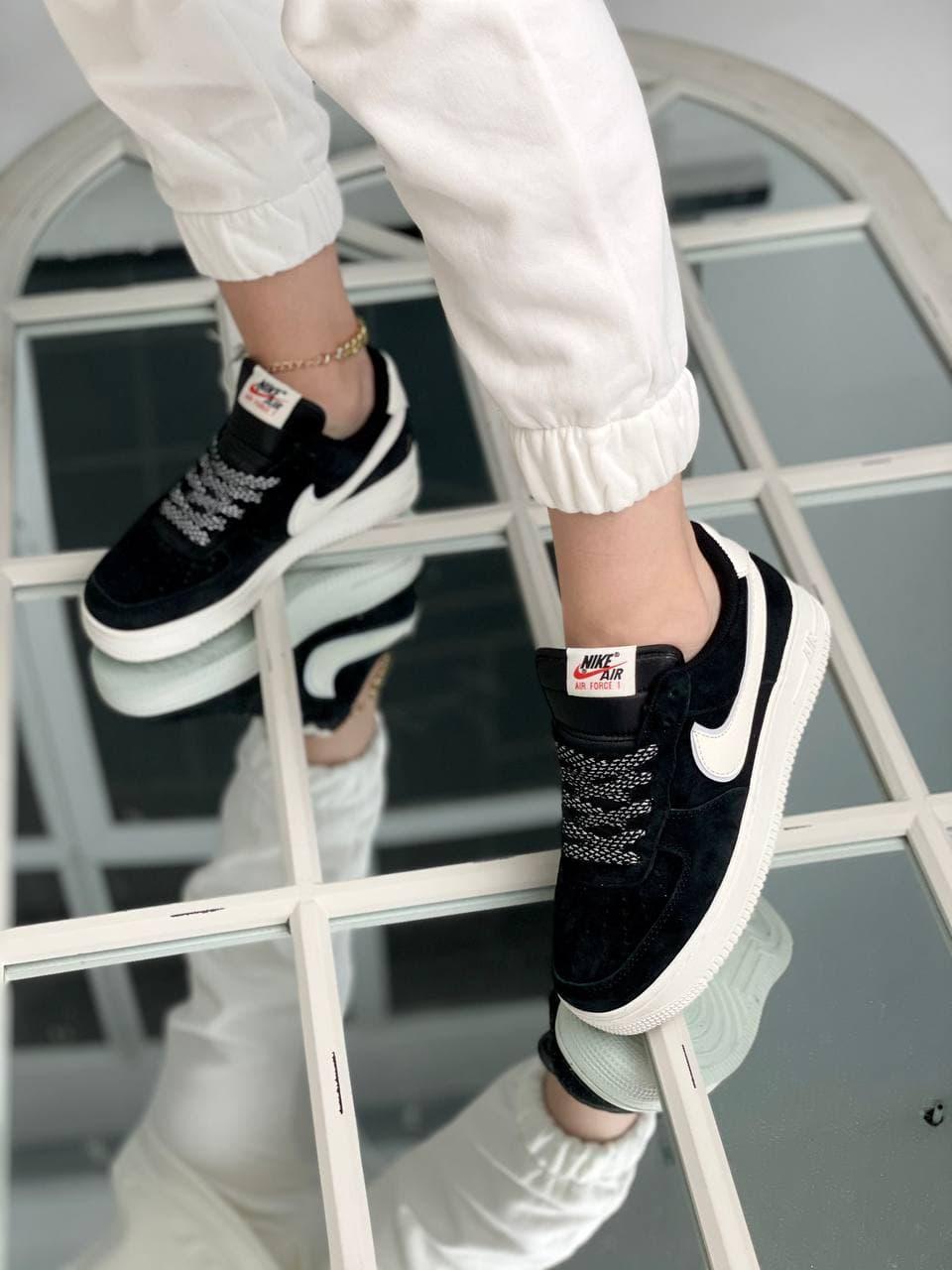 Nike Air Force 1 Black White 8