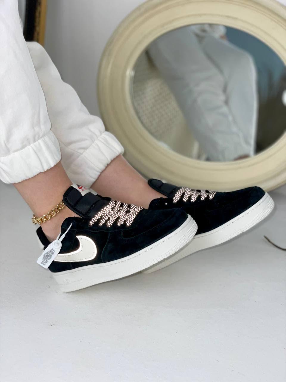 Nike Air Force 1 Black White 8