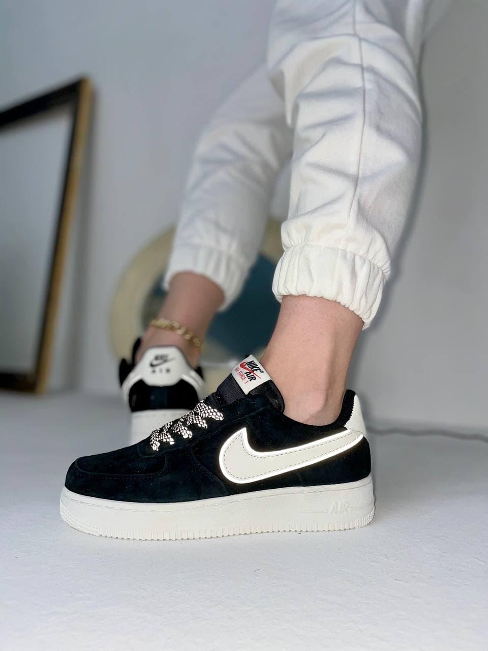 Nike Air Force 1 Black White 8