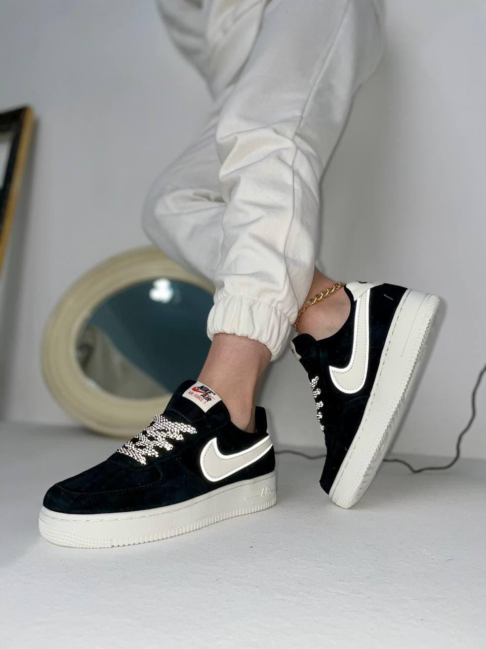 Nike Air Force 1 Black White 8