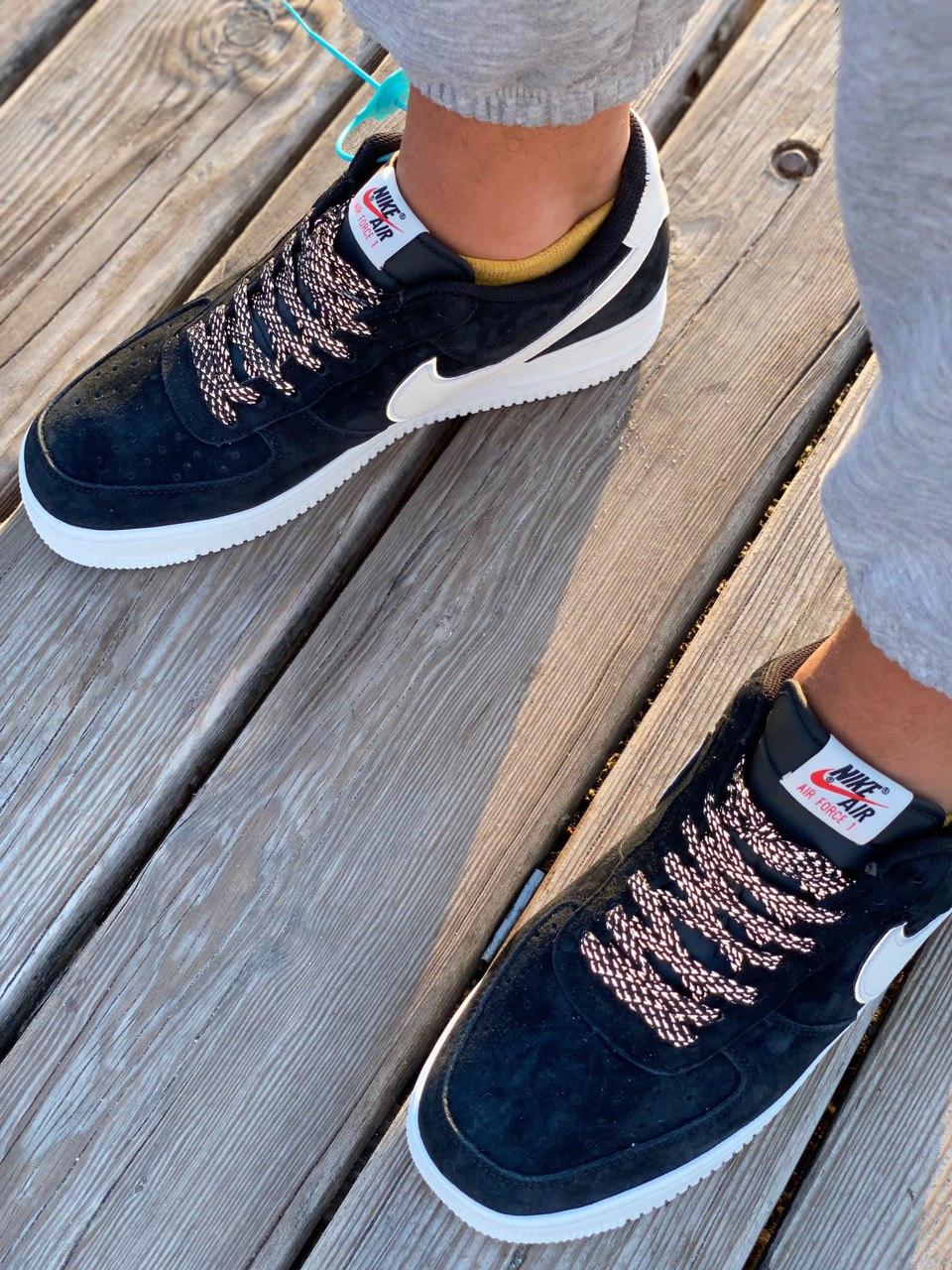 Nike Air Force 1 Black White 8