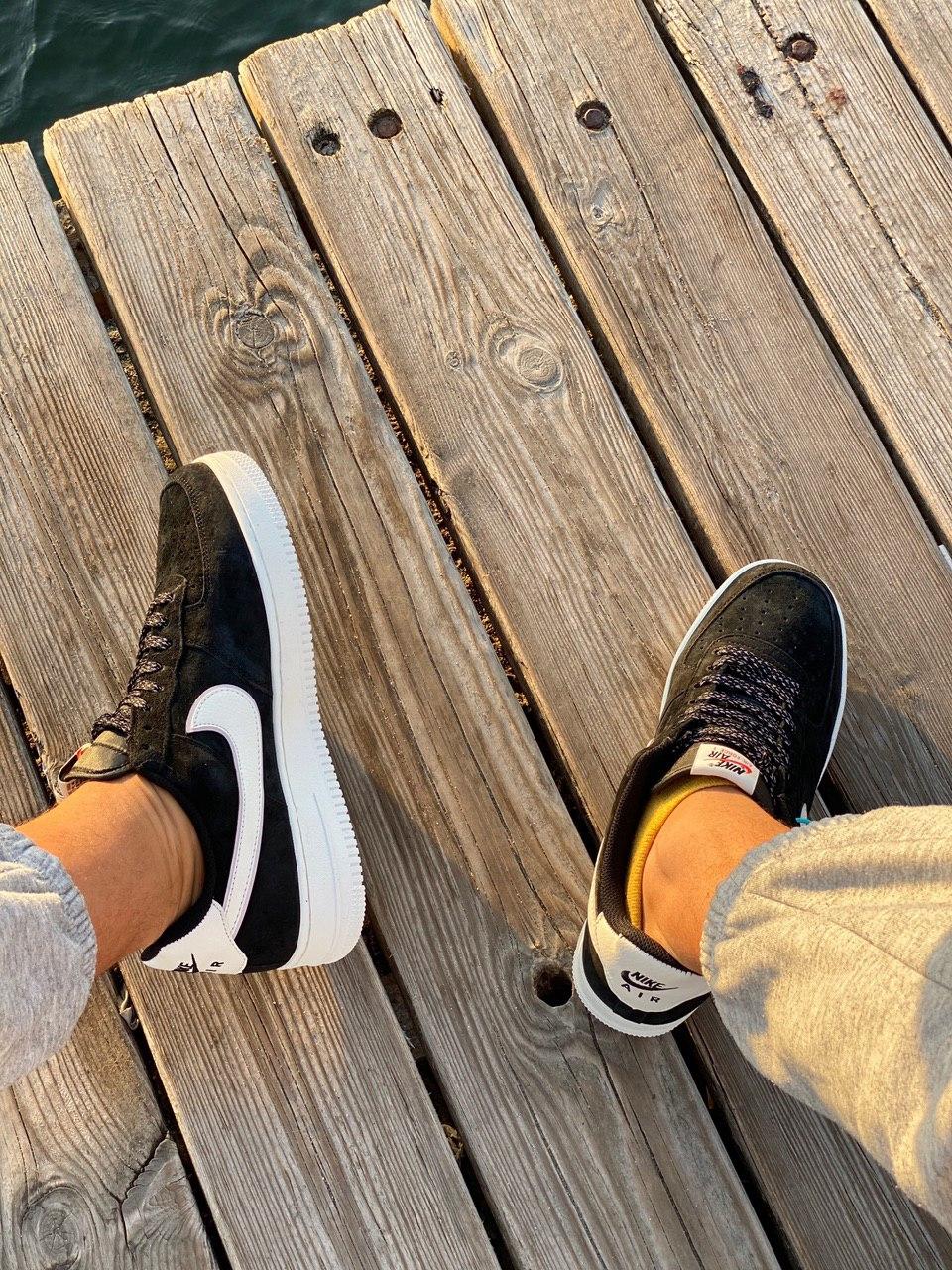 Nike Air Force 1 Black White 8