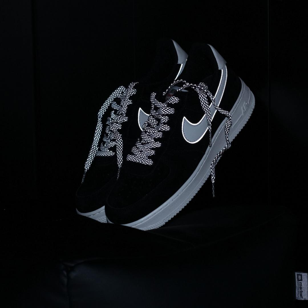 Nike Air Force 1 Black White 8