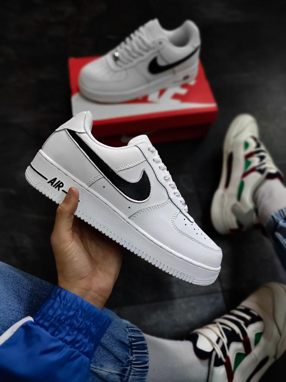 Nike Air Force 1 White Black v3