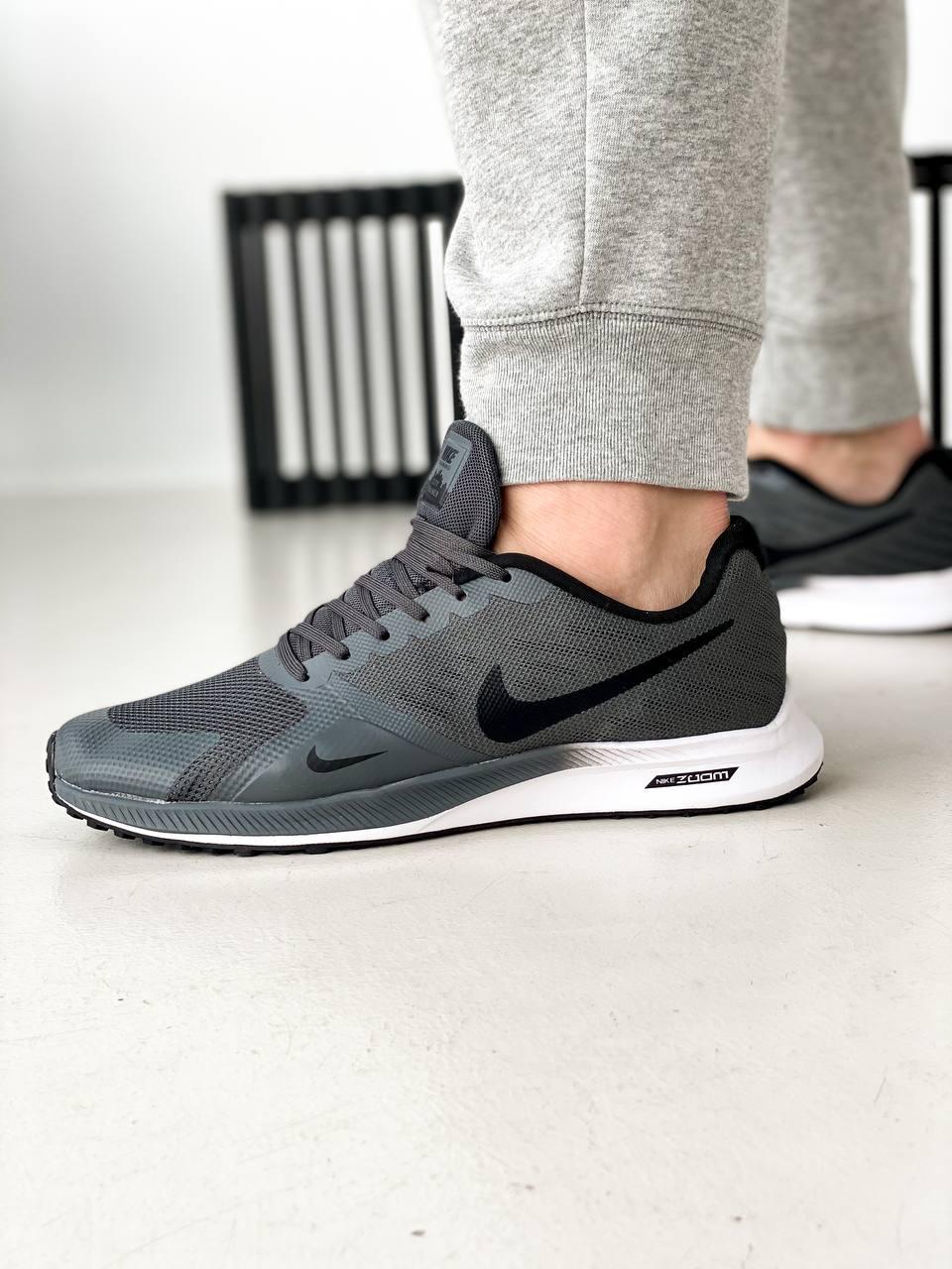 Nike Zoom Grey White «Black Logo»