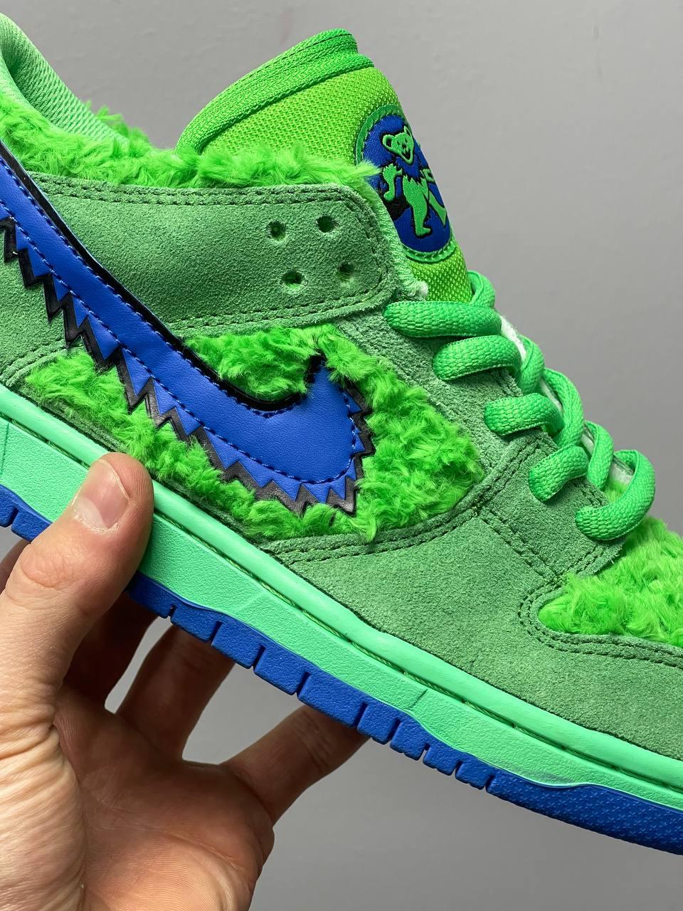 Nike SB Dunk x Grateful Dead Bears Green