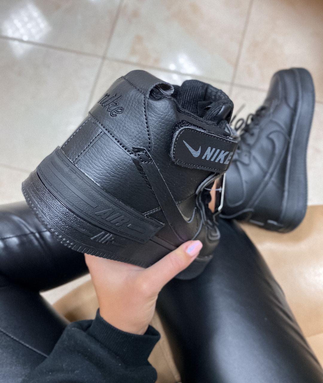 Nike Air Force Shadow Black 1