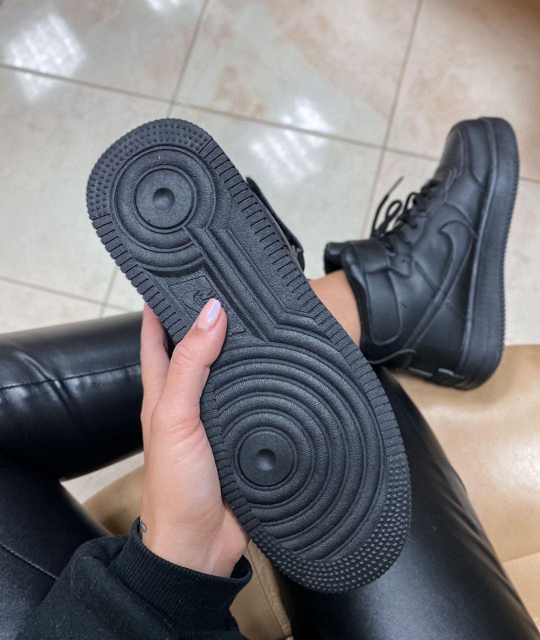 Nike Air Force Shadow Black 1