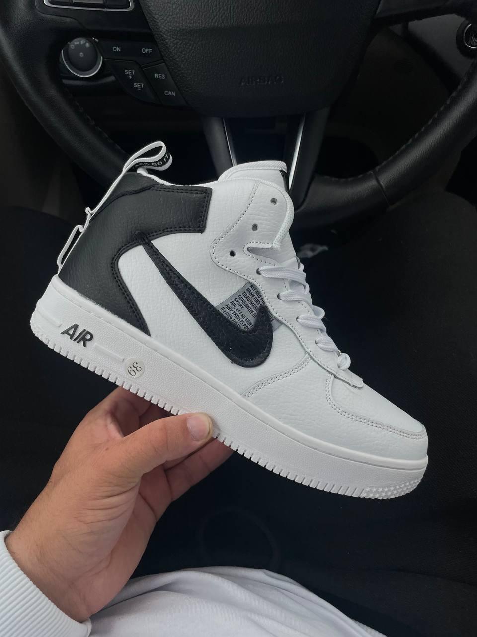 Nike Air Force 1 Black White v2