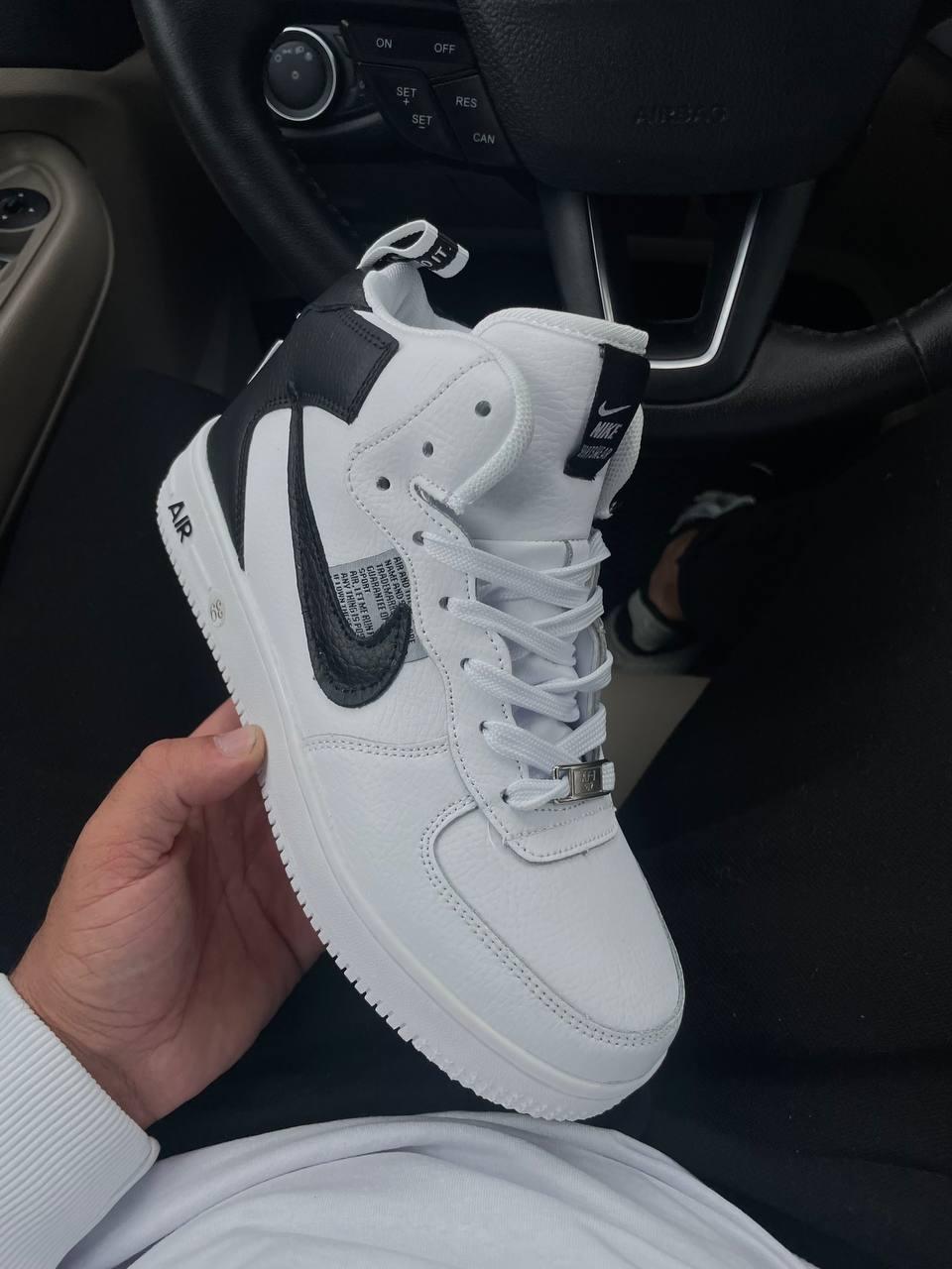 Nike Air Force 1 Black White v2