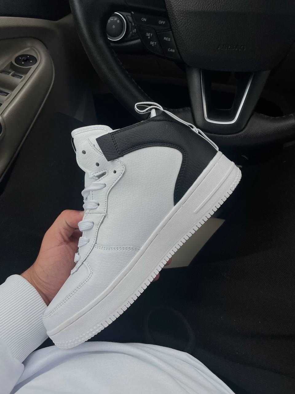 Nike Air Force 1 Black White v2