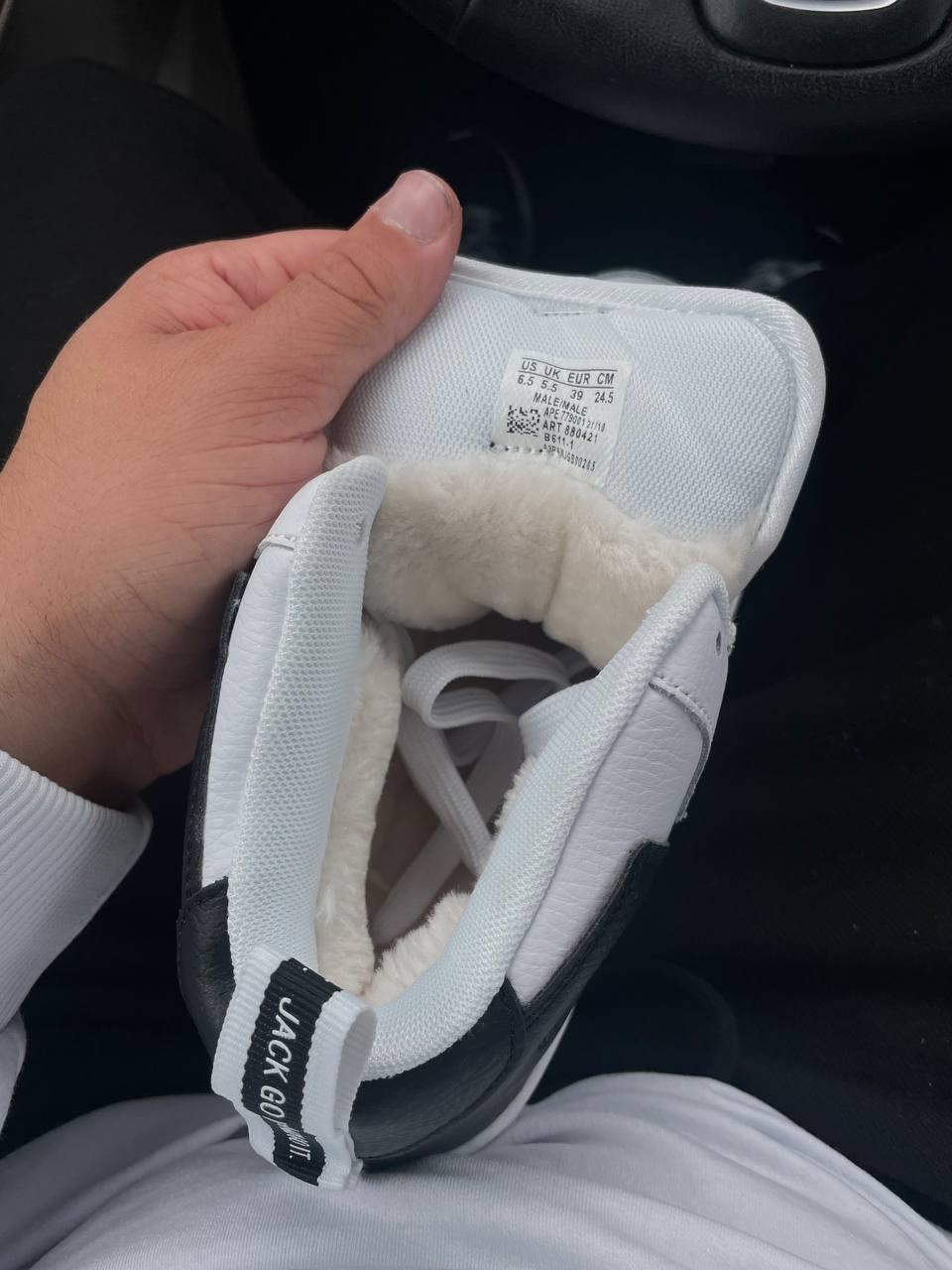 Nike Air Force 1 Black White v2