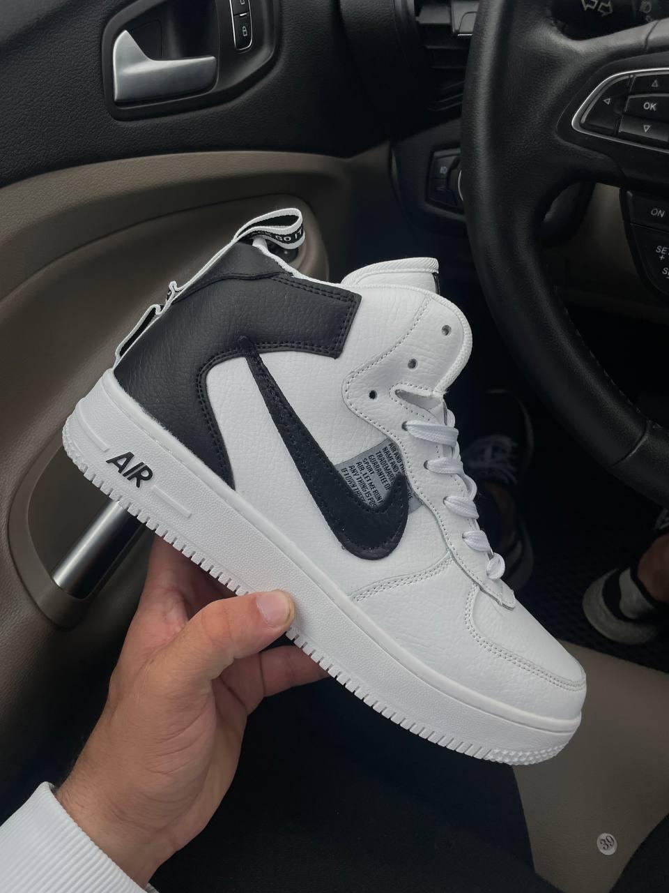 Nike Air Force 1 Black White v2