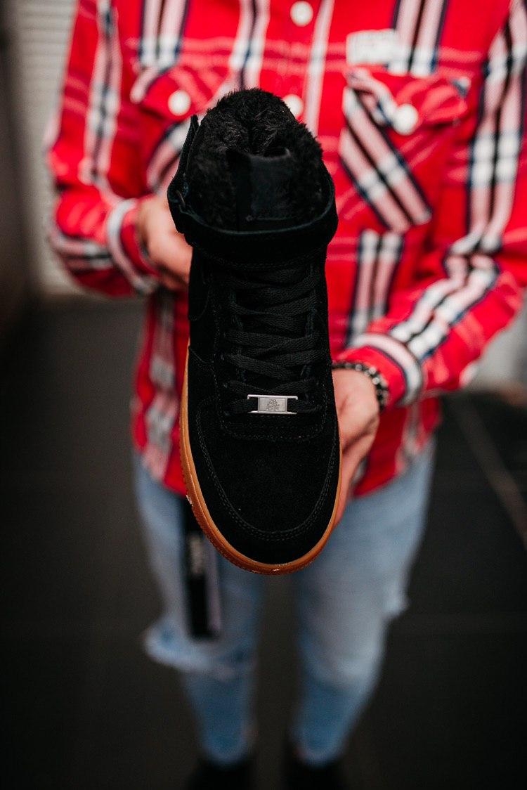 Nike Air Force 1 High Black Gum