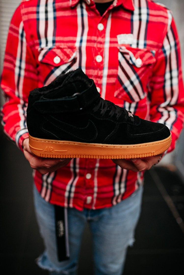 Nike Air Force 1 High Black Gum