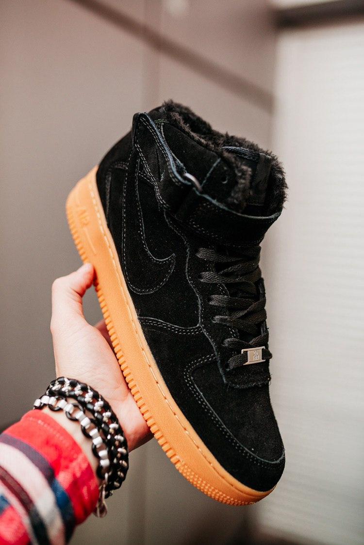 Nike Air Force 1 High Black Gum