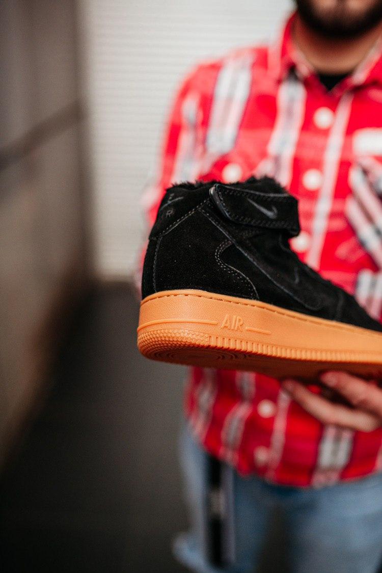 Nike Air Force 1 High Black Gum