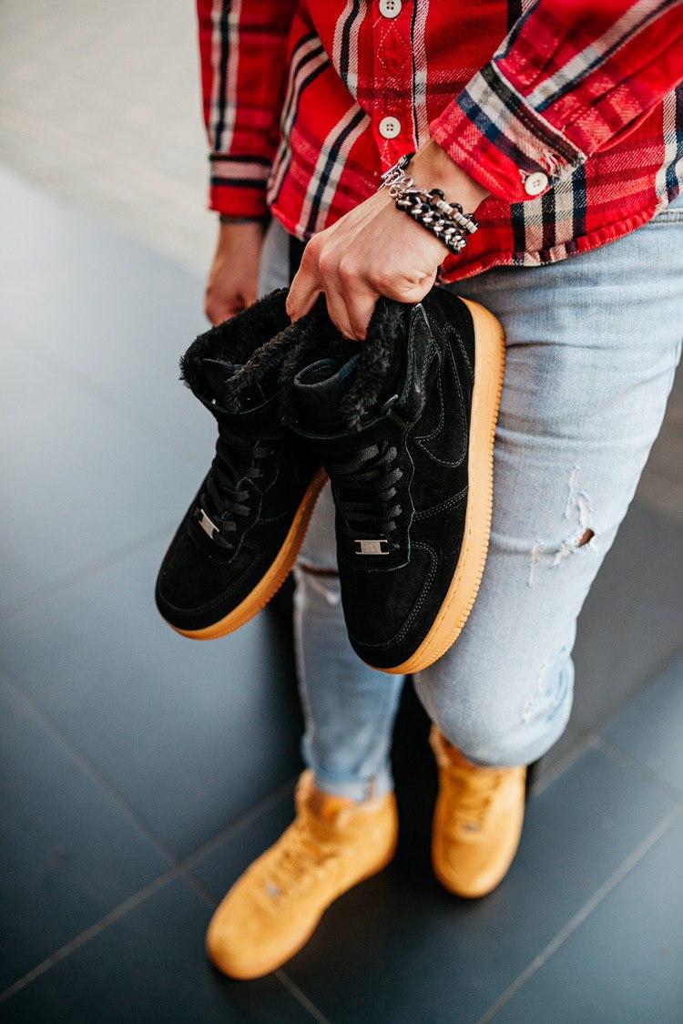 Nike Air Force 1 High Black Gum