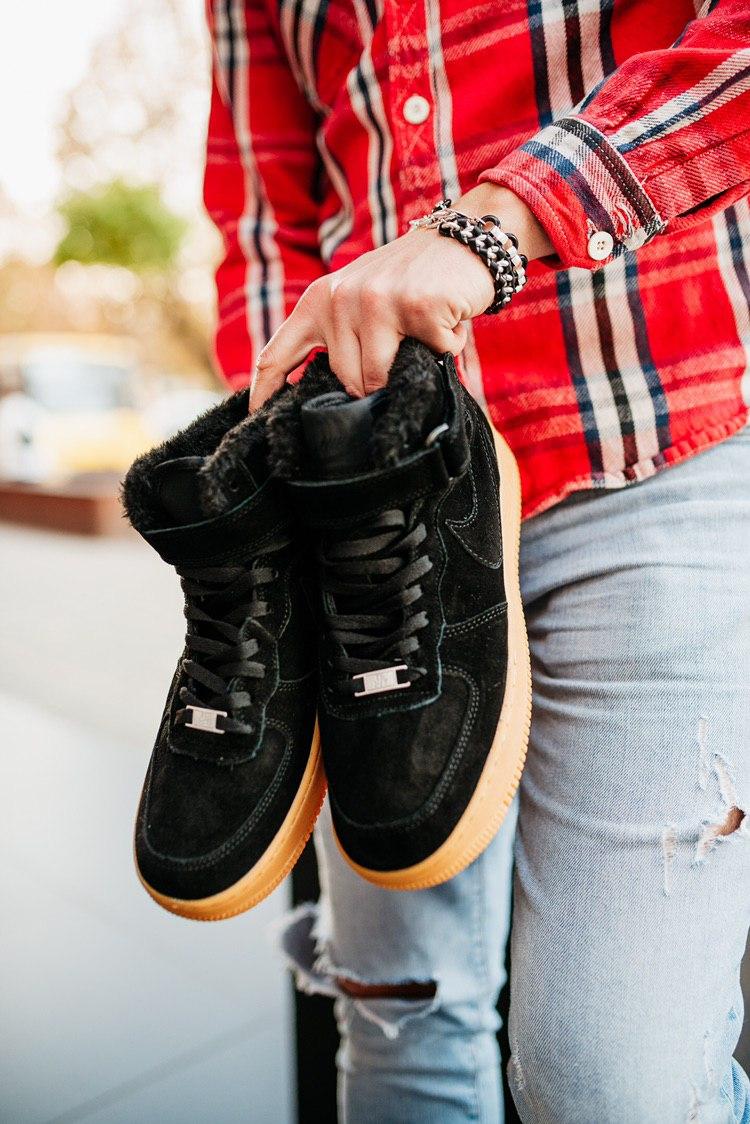 Nike Air Force 1 High Black Gum