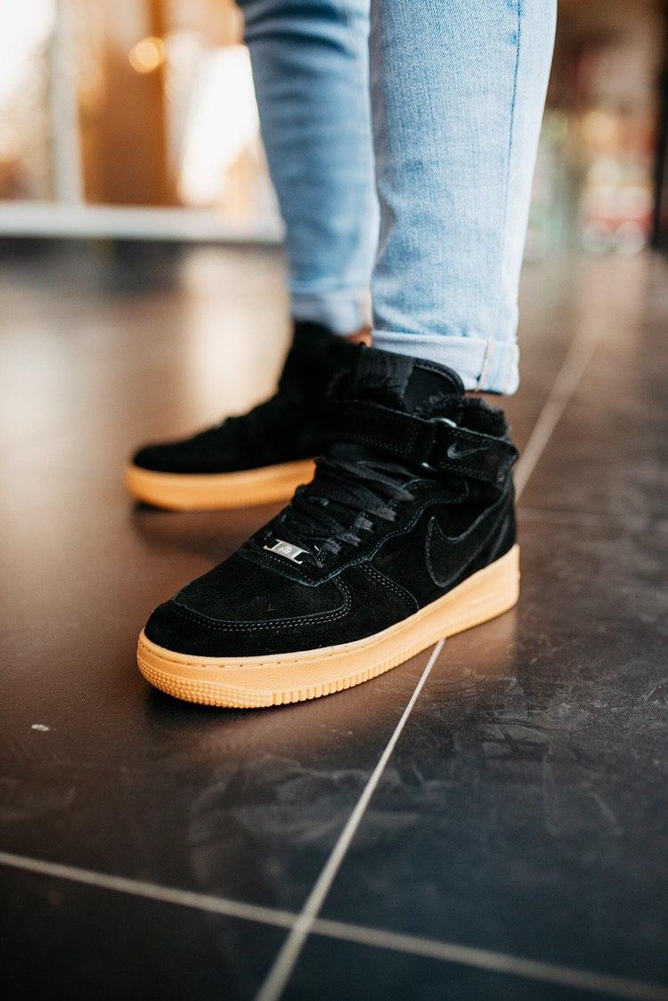 Nike Air Force 1 High Black Gum