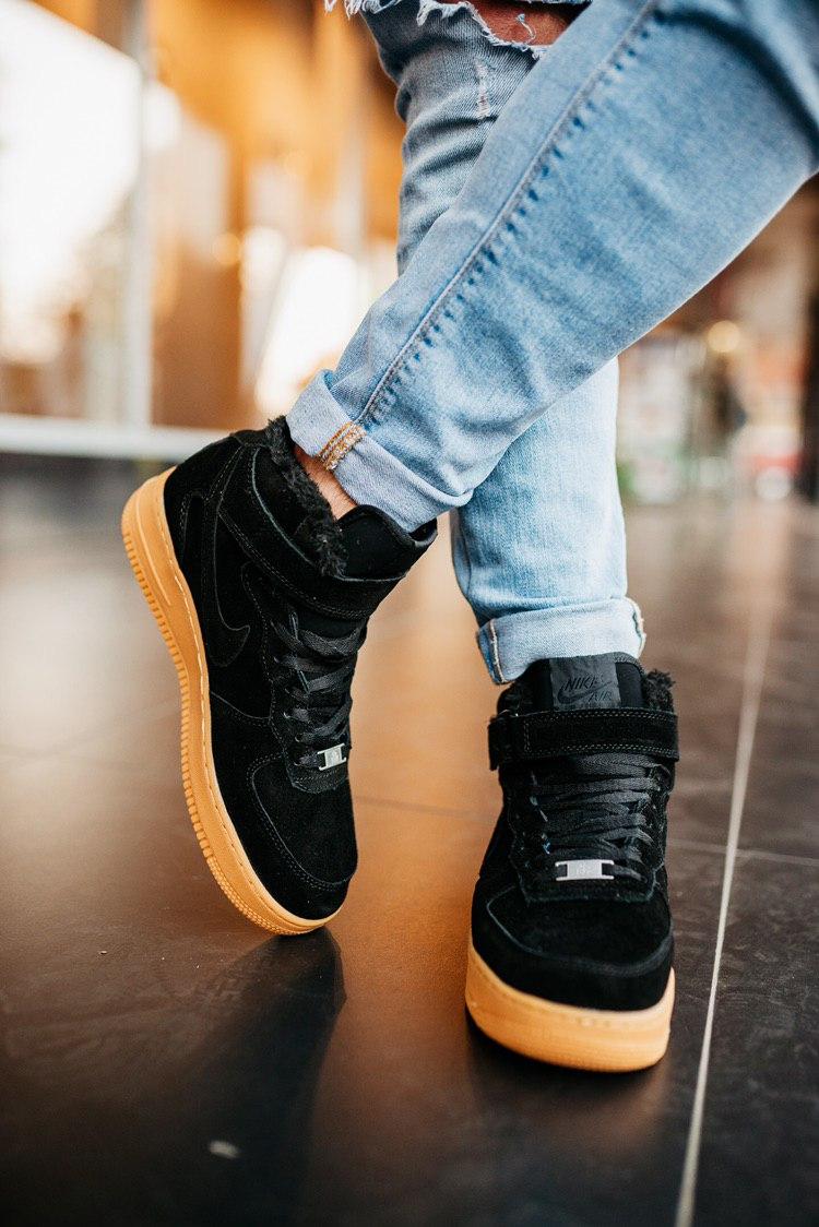Nike Air Force 1 High Black Gum