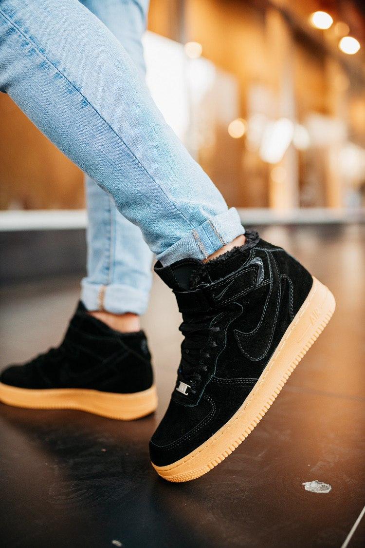 Nike Air Force 1 High Black Gum