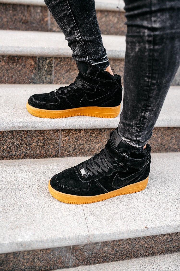 Nike Air Force 1 High Black Gum