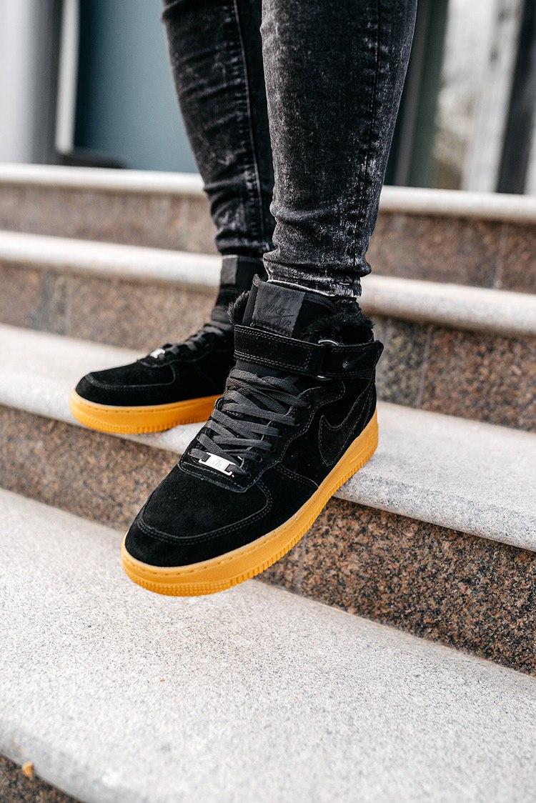 Nike Air Force 1 High Black Gum