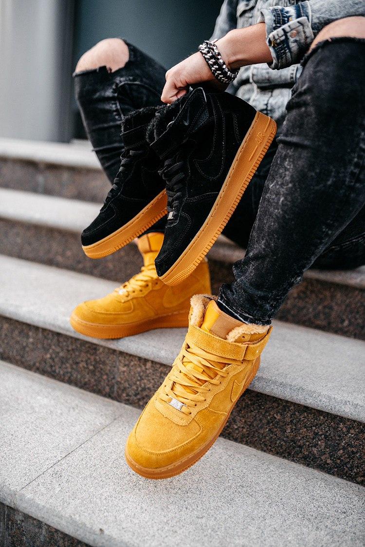 Nike Air Force 1 High Black Gum