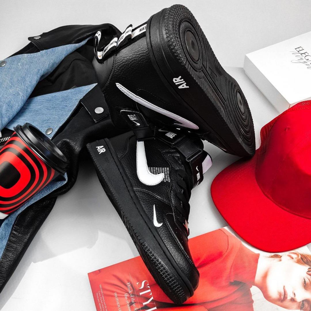 Nike Utiliti High Winter Black «White Logo»