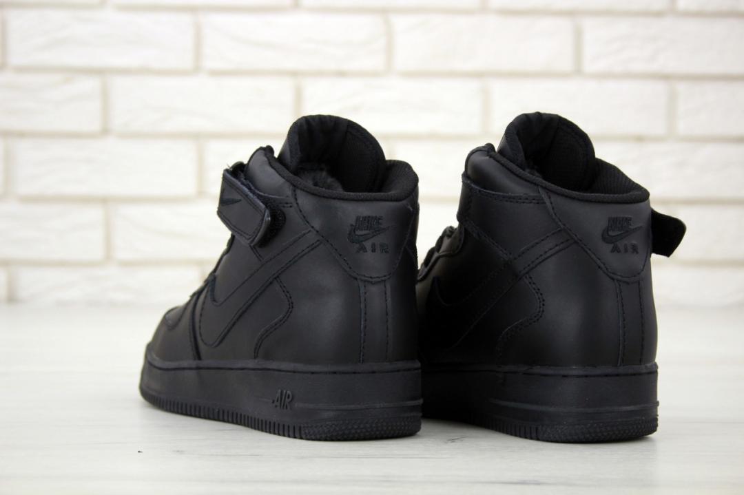Nike Air Force High Winter Black