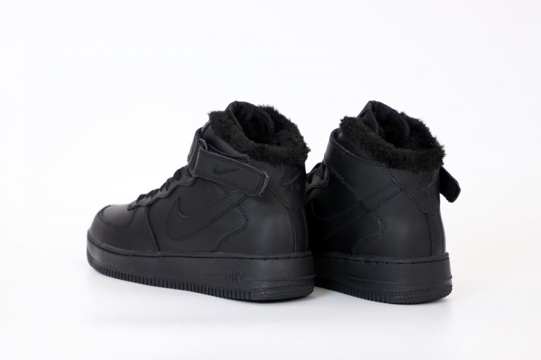 Nike Air Force High Winter Black