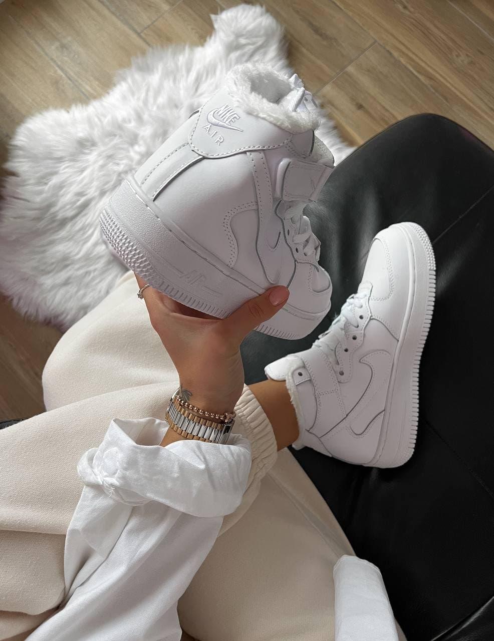Nike Air Force High Winter White