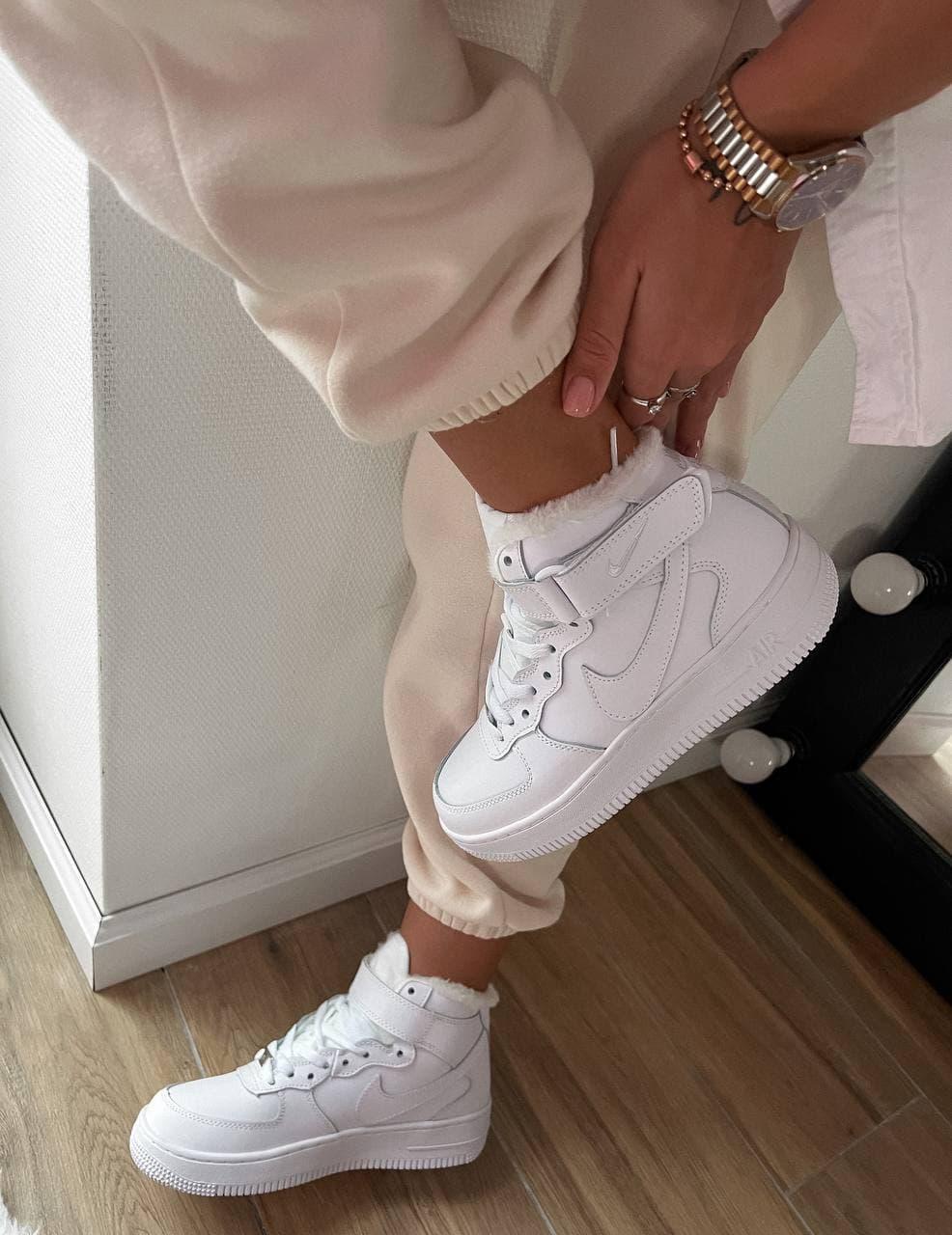 Nike Air Force High Winter White