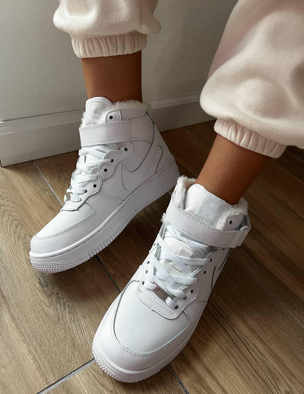 Nike Air Force High Winter White