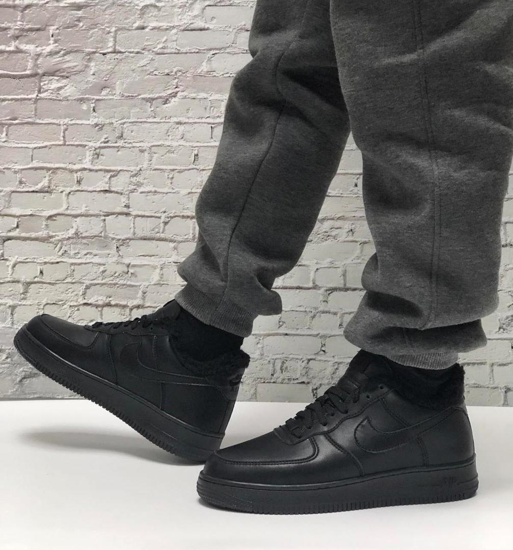 Nike Air Force Low Winter Black